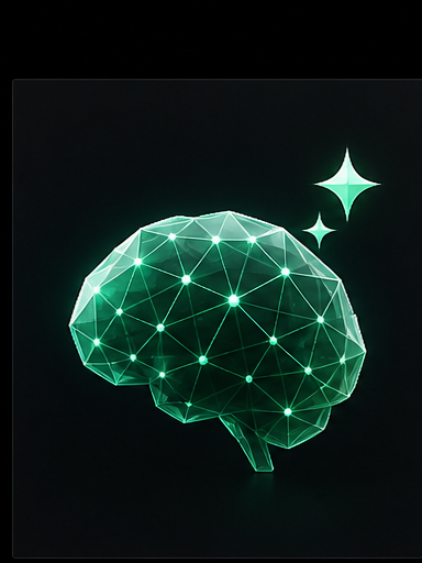 AI powered conversion icon