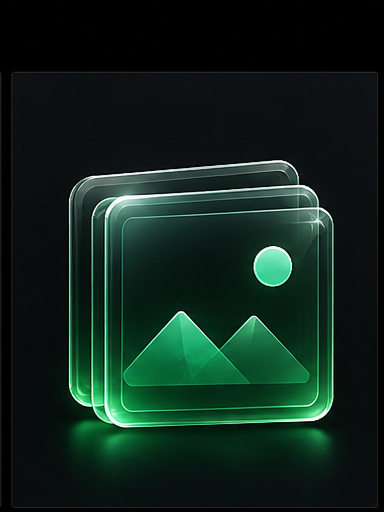 High quality image icon