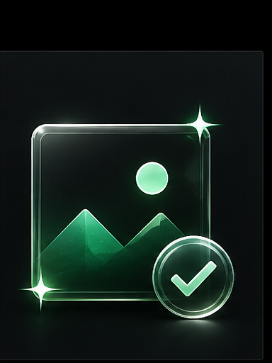 Clean image icon