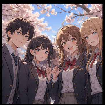 Anime cast before conversion
