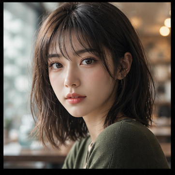 Realistic avatar inspired by anime art